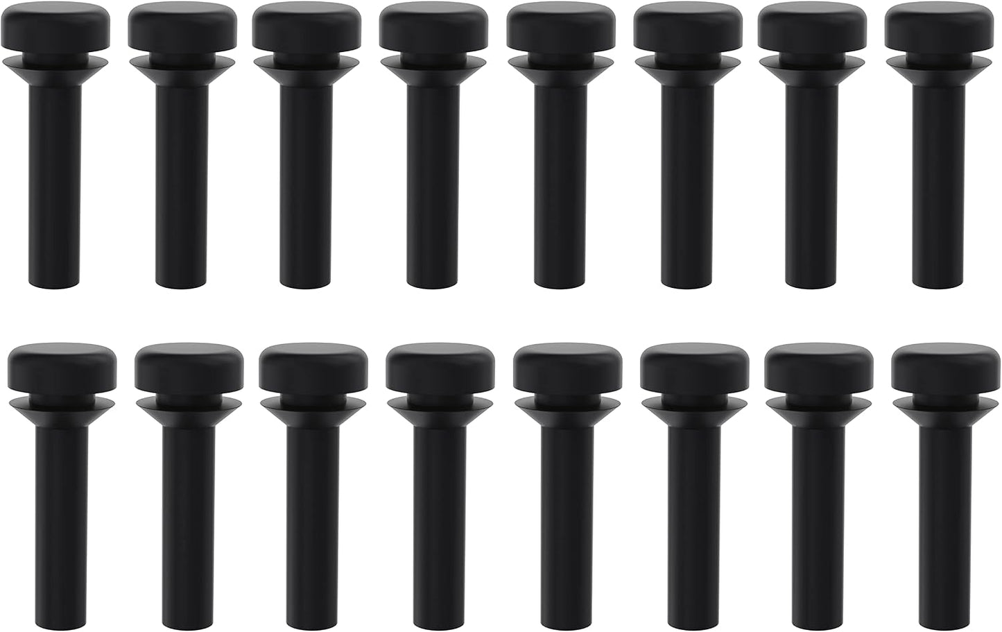 Replacement WB02X24790 Gas Stove Grate Bumpers Rubber Feet for GE Range Burner Cafe Stove Top Cooktop 16 Pack
