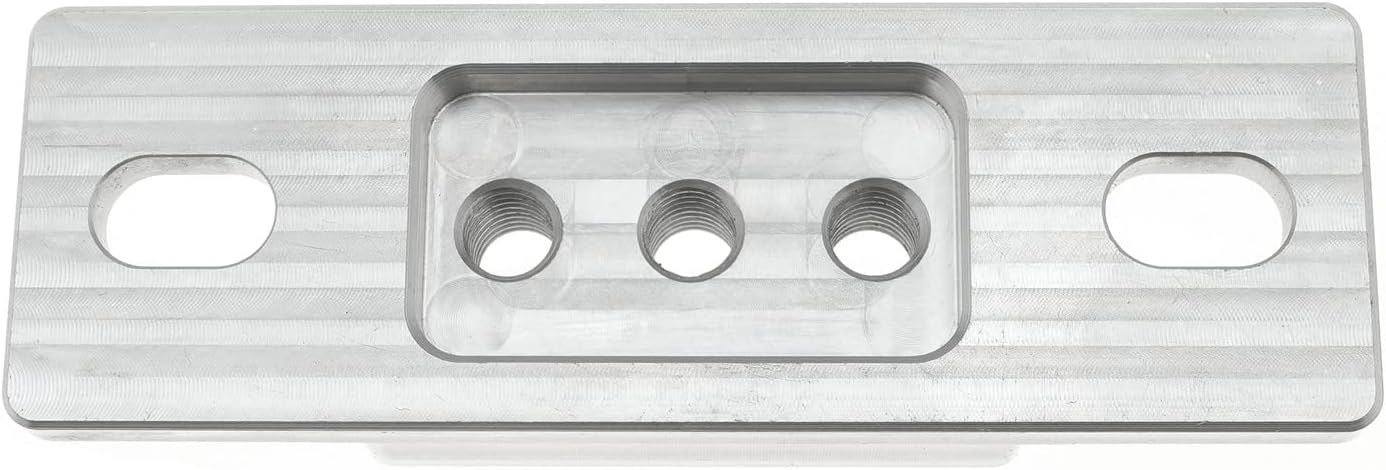 Solid Aluminum Transmission Mount for GM for Chevy TH350 TH400 4L60E 4L65E 4L70E 4L80E 4L85E 6L80E 6L90E 700R4 T56 Magnum 2004R TR6060 Manual Powerglide Muncie 4 speed 551404 with Bolts