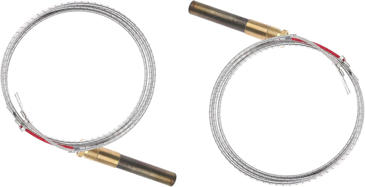 36'' 750mv Thermopile Generators for Fireplace Gas Ovens/Grills/Boilers/Water Heaters Frying Furnace 750℃ Millivolt Thermocouple