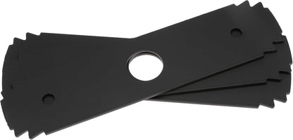 8 Inch Edger Steel Serrated Blade Replace AC04215 Reversible Heavy Duty Hardened Steel Edger Blade for Ryobi for Edgers UT50500 UT15518 RY15518 RYEDG11 P2310 P2300B 1" Center Hole (3)
