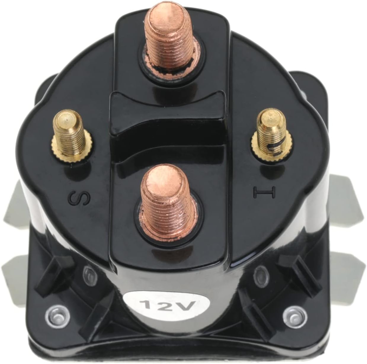 12V Dump Trailer Solenoid Replace SAZ4201GJ SAZ-4201ER 7522 190107 070009 Intermittent Duty Solenoid Relay 4 Terminal 100 Amp
