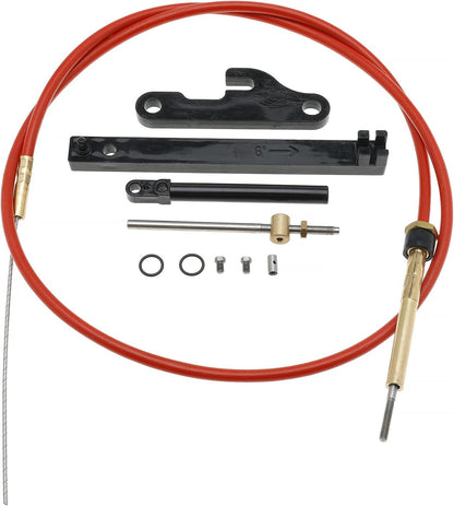 987661 Lower Shift Cable Assembly for OMC Cobra Sterndrive Replaces 987661 986654 987498 18-2245 for 1986 1987 1988 1989 1990 1991 1992 1993