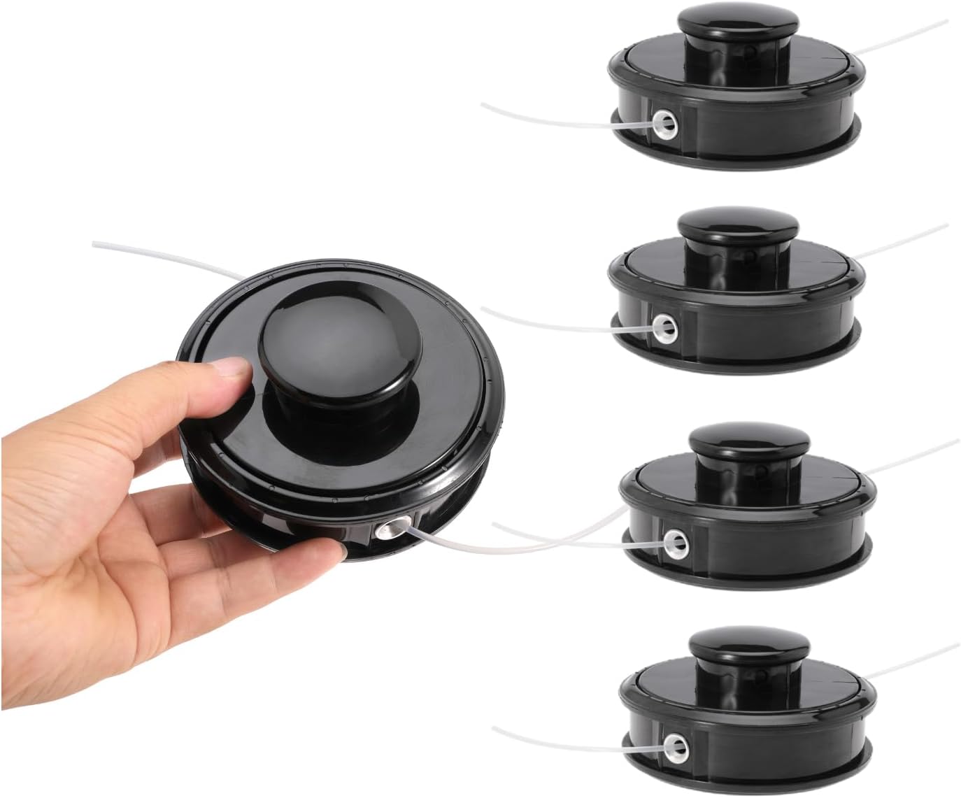 21560070 Trimmer Head for Echo Echomatic SRM210 SRM225 SRM230 SRM235 SRM-266 SRM2100 Straight Shaft Trimmers Replace 21560050 200095200 101062952 9994420545 99944200470 with 0.095" Line 3PC