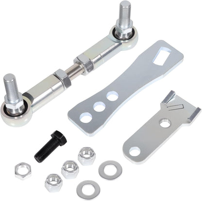 Transfer Case Linkage Kit for Jeep Cherokee XJ & Comanche MJ 1986-2001, Stainless Steel, Includes 'Z' Connecting Rod, Fixes Shifter Clunking & Prompts 4WD Failure