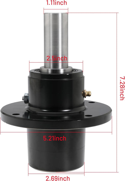 Spindle Assembly for Scag 48" 52" 61" Zero Turn Replace 461663, Pack of 1 | Replace 46020 1530301, For Turf Tiger, For Sabre Tooth Tiger, For Wildcat