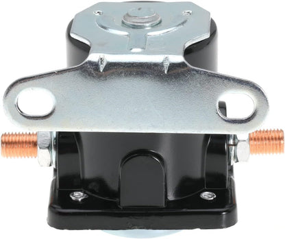 12V Heavy Duty Solenoid For Ford Replace Sw-3 SNL135 B-6A-11450A B6A-11002A B4TZ-11002-A D2AF11450AA 50-430 C6AF C7AF C9AF C3912 SS581T 4 Terminal Hot Rod Starter Relay Solenoid