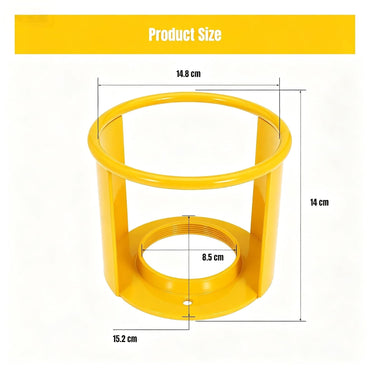 2 PCS Acetylene Cylinder Regulator Safety Cap Protector Safety Collar 3-1/2 x 12 Fine Thread for Acetylene Cylinder, Acetylene Tank, High Pressure Cylinder, Low Pressure Cylinder