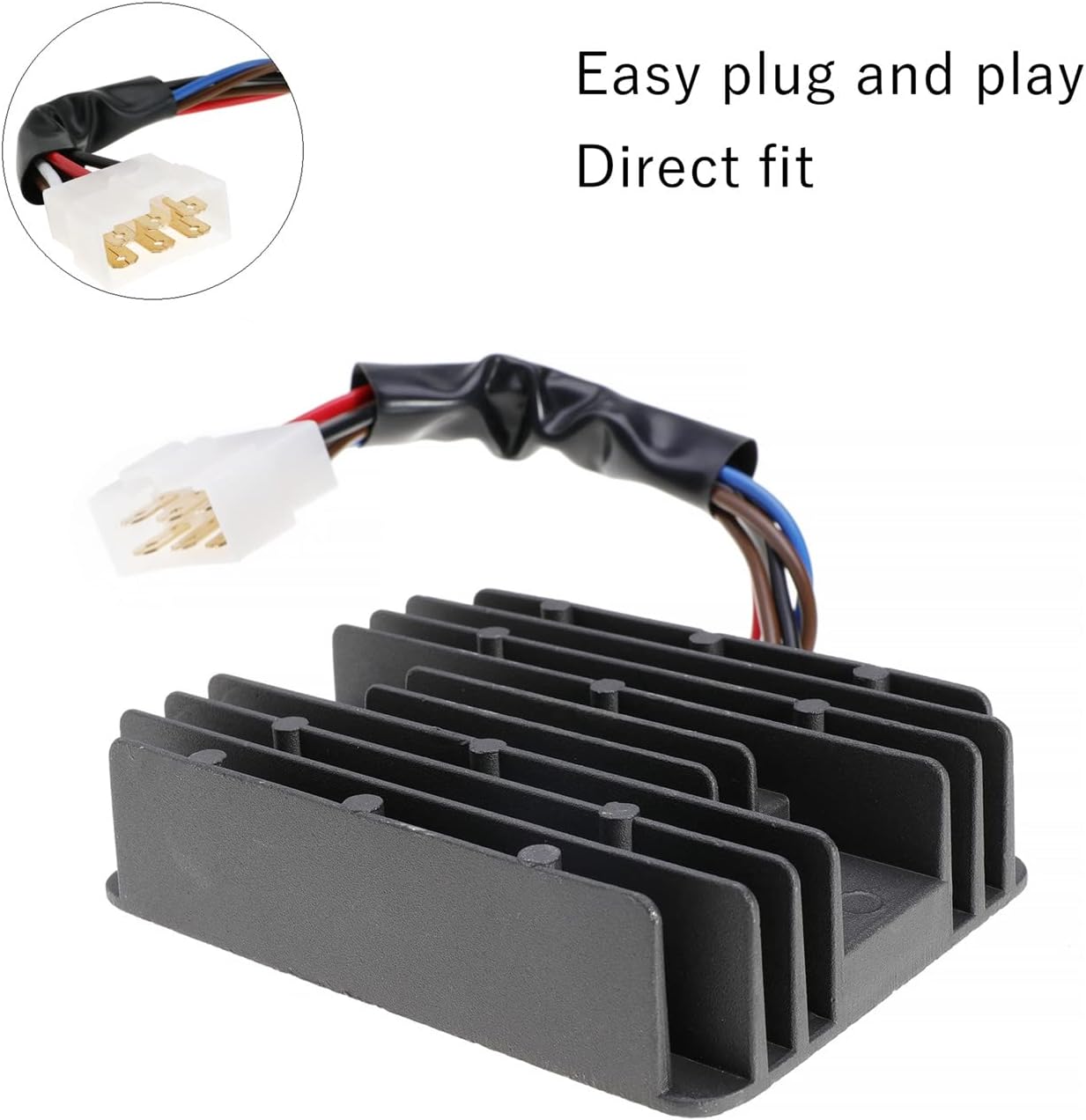 31620-ZG5-033 Voltage Regulator Rectifier for Honda GX610 GX620 GX390 GX340 GX270 GX240 GXV530 Rectifier Assembly (20A)