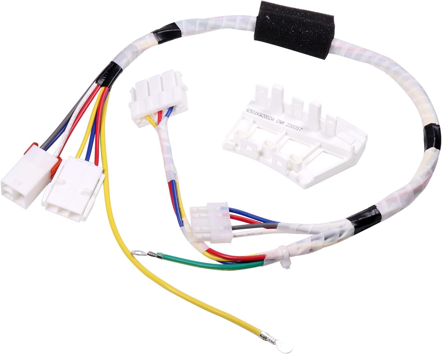 Washing Machine Multi-Wire Motor Harness for Kenmore for Lifes Good for LG Washer Wire Harness Replace 6877ER1016F + 6501KW2002A Washer Rotor Position Sensor Assembly (6877ER1016F+6501KW2002A)