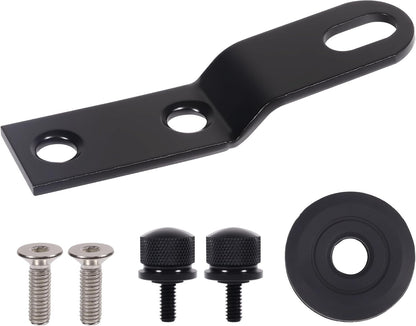 Seat Bracket for Harley Davidson Rear Fender Studplate Replaces 10545BB with Washers and Screws