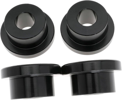 Solid Billet Handlebar Riser Bushings, Stabilizer Bar Bushing for Harley Softail Dyna FXR FX Sportster 1984-2016 (Black)