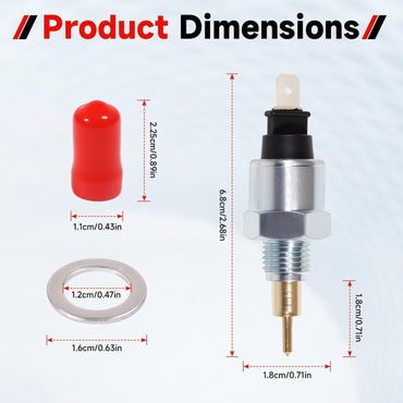 Solenoid Valve Kits for Honda GX630 GX630R GX630RH GX660RH GX690R GX690RH GXV660R GXV660RH GXV690R Replaces 16200-Z6L-003H 16200Z6L003 16200-Z6L-003