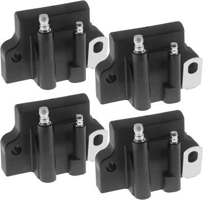 18-5179 183-2508 582508 Ignition Coil for Johnson Outboard Motor Evinrude 1985-2005 4HP to 300HP 60hp 70 hp 90 hp 100hp 115hp 125hp 140hp 200 hp 225hp Replaces 18-5179 183-2508 582508 72010 4 Packs