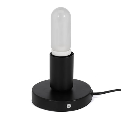 2Pcs Desktop Lamp Base Light Base Socket Screw Light Bulb Holder Base with 6 Feet Cord on Off Switch Plug for Holding Bulb for Your Night Light