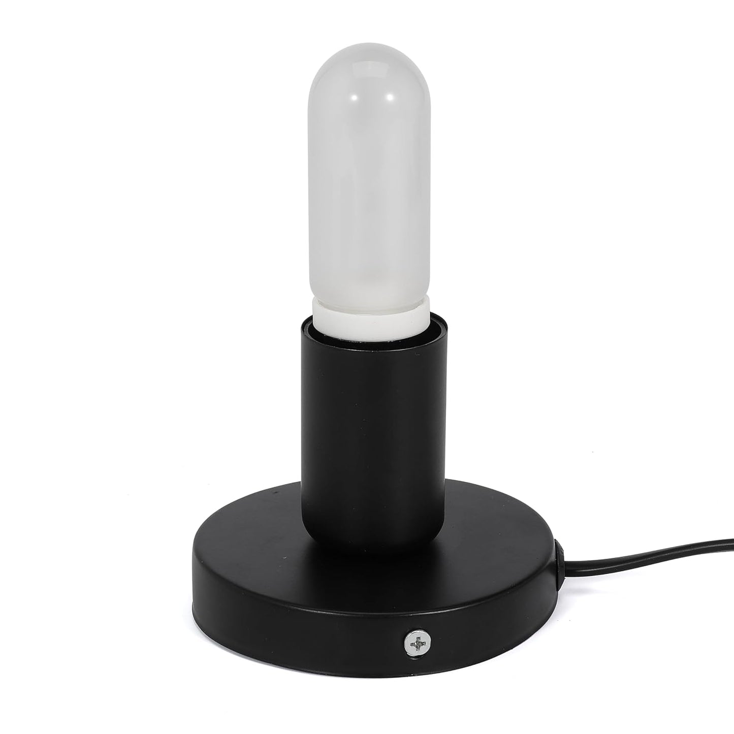 3Pcs Desktop Lamp Base Light Base Socket Screw Light Bulb Holder Base with 6 Feet Cord on Off Switch Plug for Holding Bulb for Your Night Light