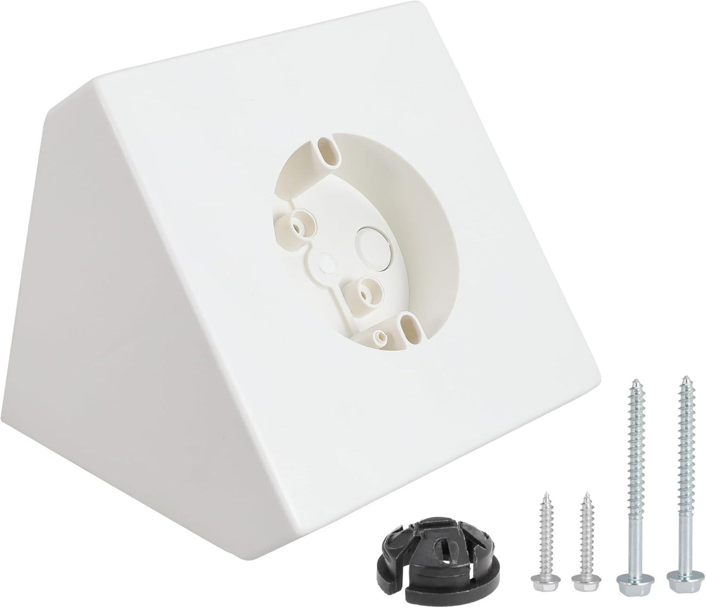 Ceiling Fan Light Fixture Mounting Box Fan Mounting Bracket FB900 Ceiling Fan Angle Mount for Cathedral Ceiling Angles of 80°and Up with Metal Bracket