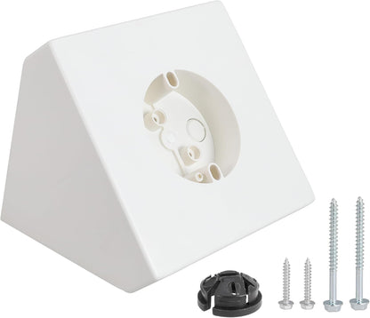 Ceiling Fan Light Fixture Mounting Box Fan Mounting Bracket FB900 Ceiling Fan Angle Mount for Cathedral Ceiling Angles of 80°and Up with Metal Bracket