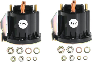 12V Solenoid Relay for Yamaha G22 G23 G27 G28 G29 Golf Carts for Trombetta 6841271012 6841251012 J&N 24022272 Replace JW1H19500000 JR3H19500000 JF2H195000 J388195001 2003-Current