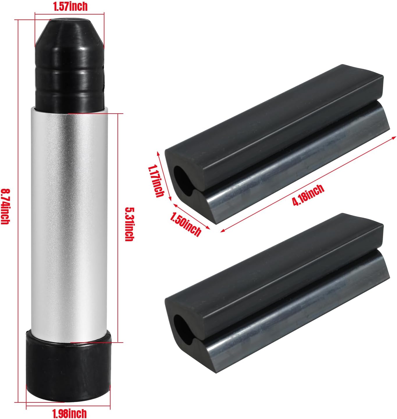 Boat Outboard Transom Saver Support and Trailering Motor Locks with 2 and 3 Rams Trim and Tilt Systems Wedge Transom Saver with Steer Stop Stabilizer Clips