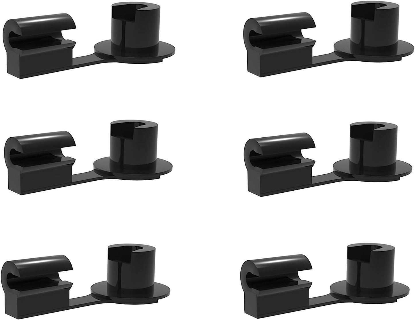 Replacement 25-158-11-S Throttle Linkage Bushing Clip for Kohler M18 CV14ST CV15S CV18S K241 CH11 CH12.5 CH13 CH18 CH20 CH22 CH25 CH410 CH430 CH640 CH670 CH730 and CH740 (Pack of 4)