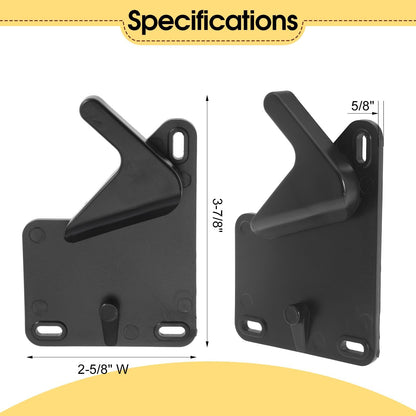 RV Screen Door Latch Lever Replacement for Fleetwood 354852, Set of 1