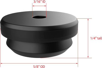 RV Stove Top Grommets for Amana for Magic Chef Stove Grates, RV Gas Cooktop Grill Grommet for RV Camper Trailer Kitchen Use, 4pcs