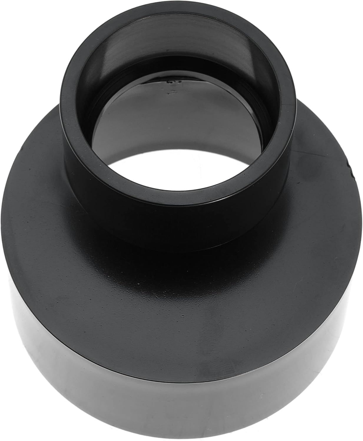 Eccentric Tank Reducer Replaces T1041-1 for RV Gray Water Tank 3" Spigot to 1-1/2" Hub Sewer Hose Fitting Adapter