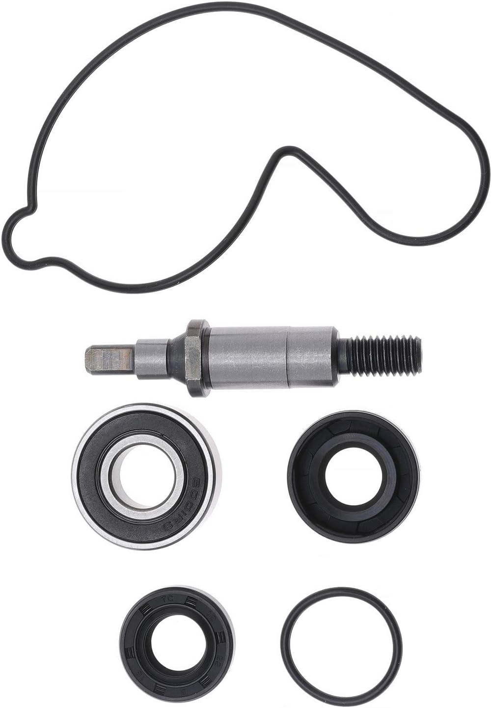 Water Pump Repair Kit for Yamaha WR400F WR 400F WR426F WR 426F Dirt Bike 1998-2002 with Shaft and Seal