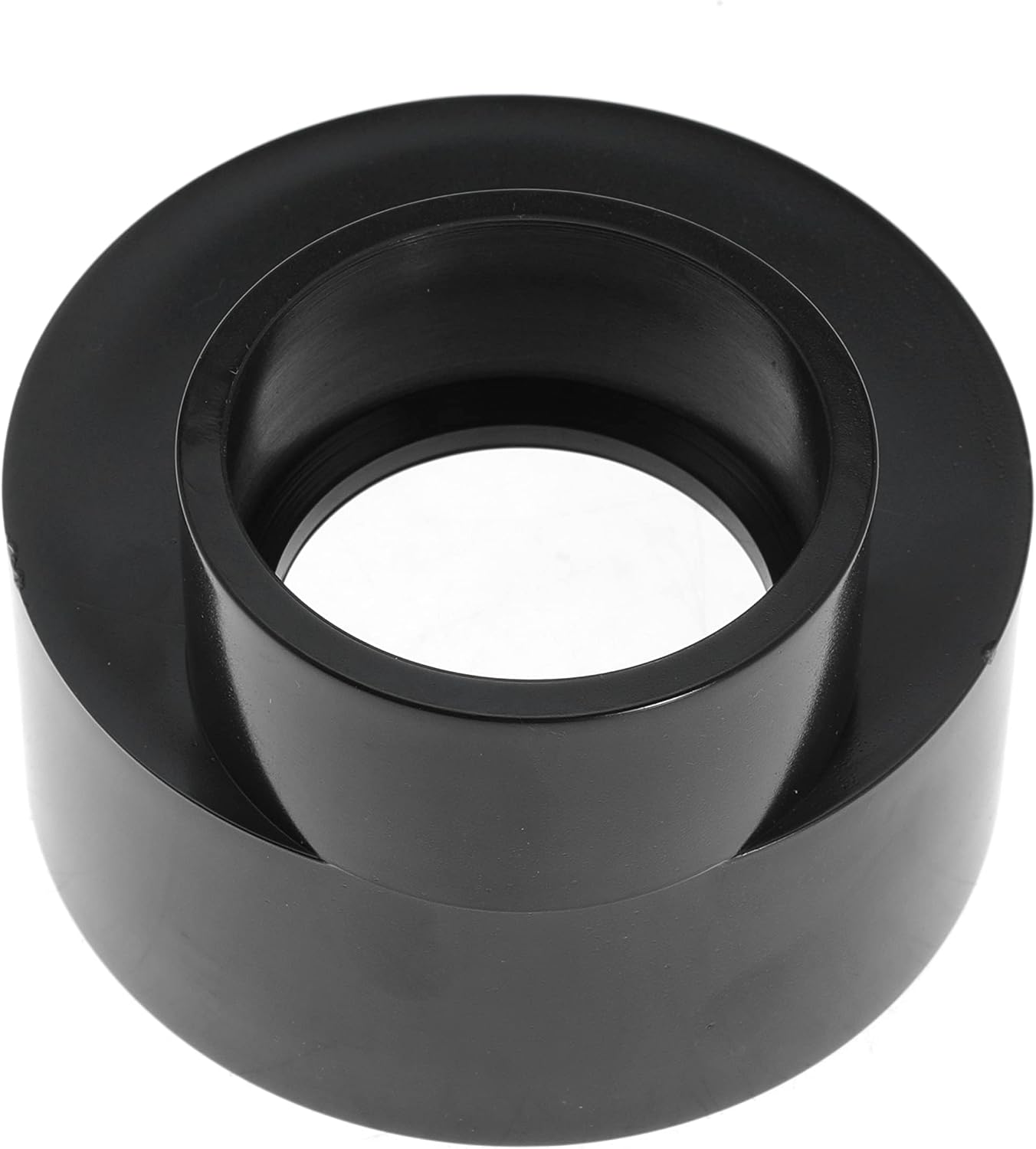 Eccentric Tank Reducer Replaces T1041-1 for RV Gray Water Tank 3" Spigot to 1-1/2" Hub Sewer Hose Fitting Adapter