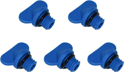 Manifold Engine Block Drain Plug Kit Replaces for Sierra 18-4226 for Mercruiser 22-806608a02 Compatible for GLM 13992 Pack of 5