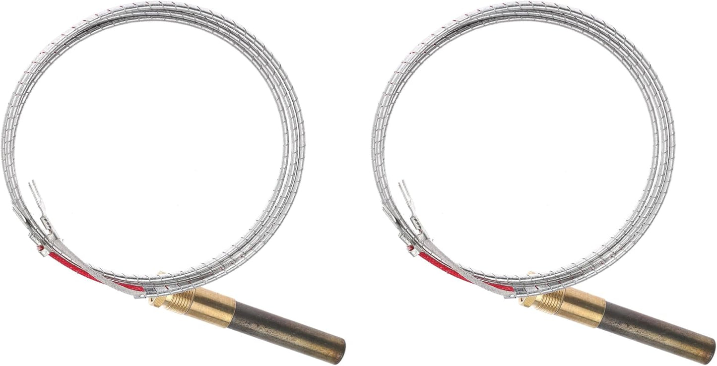 36'' 750mv Thermopile Generators for Fireplace Gas Ovens/Grills/Boilers/Water Heaters Frying Furnace 750℃ Millivolt Thermocouple