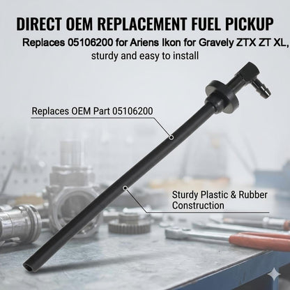 Fuel Pickup Assembly Replace 05106200 for Ariens for Ikon 42 48 52 60 for Gravely ZTX ZT XL