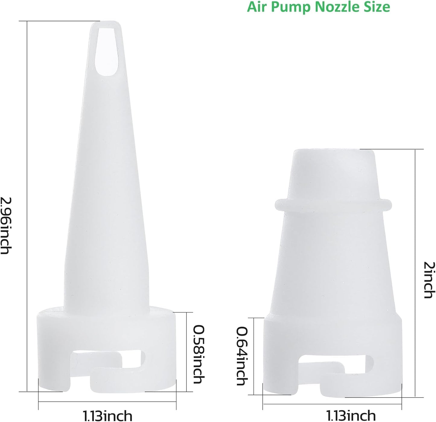 Quick Pump Fitting Nozzle Inflation Air Pump Adapter Valve Adaptor Replacement Inflation Air Pump Attachments Quality Nozzle