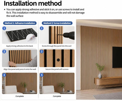 5 Pack Large Acoustic Panels for Wall Sound Proof 47.2 x 23.6 x 0.4 Inch Sound Dampening Panels for Wall Decor Wood Veneer Sound Absorbing Wall Panel for Bedroom Home Studio Office (Teak)