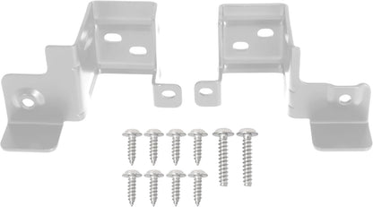 Replacement GFA24KITL Stacking Kit for G-E 24 Inch Wide Washers and Dryers, Stack Bracket Kit 24 In Front Load Laundry Stacking Kit, Black