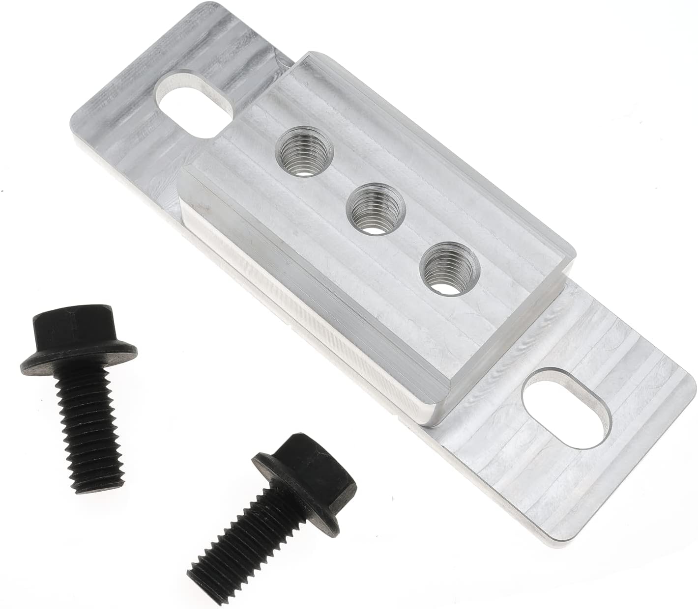Solid Aluminum Transmission Mount for GM for Chevy TH350 TH400 4L60E 4L65E 4L70E 4L80E 4L85E 6L80E 6L90E 700R4 T56 Magnum 2004R TR6060 Manual Powerglide Muncie 4 speed 551404 with Bolts