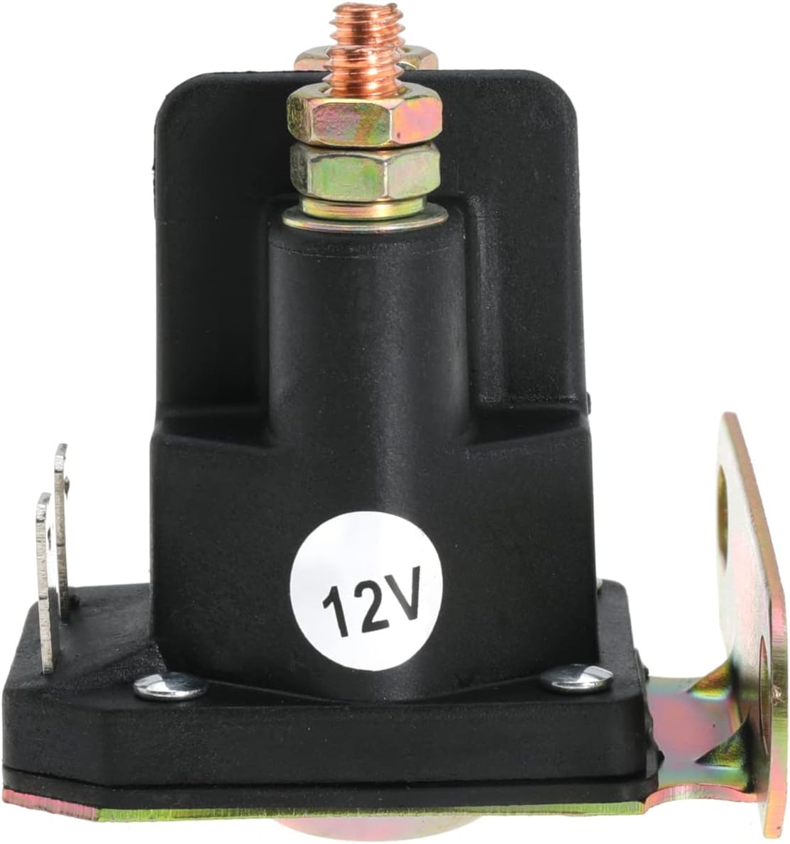 12V Starter Solenoid for Cub Cadet LT1042 LT1045 LT1046 LTX1050 MTX1050 for John Deere LA105 LA110 LA115 LA120 LA125 LA135 D110 D120 D125 D130 Lawn Mower Tractor Replace 725-04439 AM138068 435-151