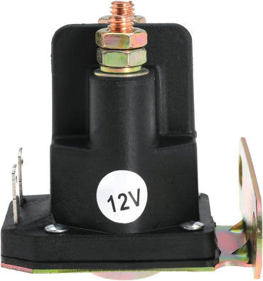 12V Starter Solenoid for Cub Cadet LT1042 LT1045 LT1046 LTX1050 MTX1050 for John Deere LA105 LA110 LA115 LA120 LA125 LA135 D110 D120 D125 D130 Lawn Mower Tractor Replace 725-04439 AM138068 435-151