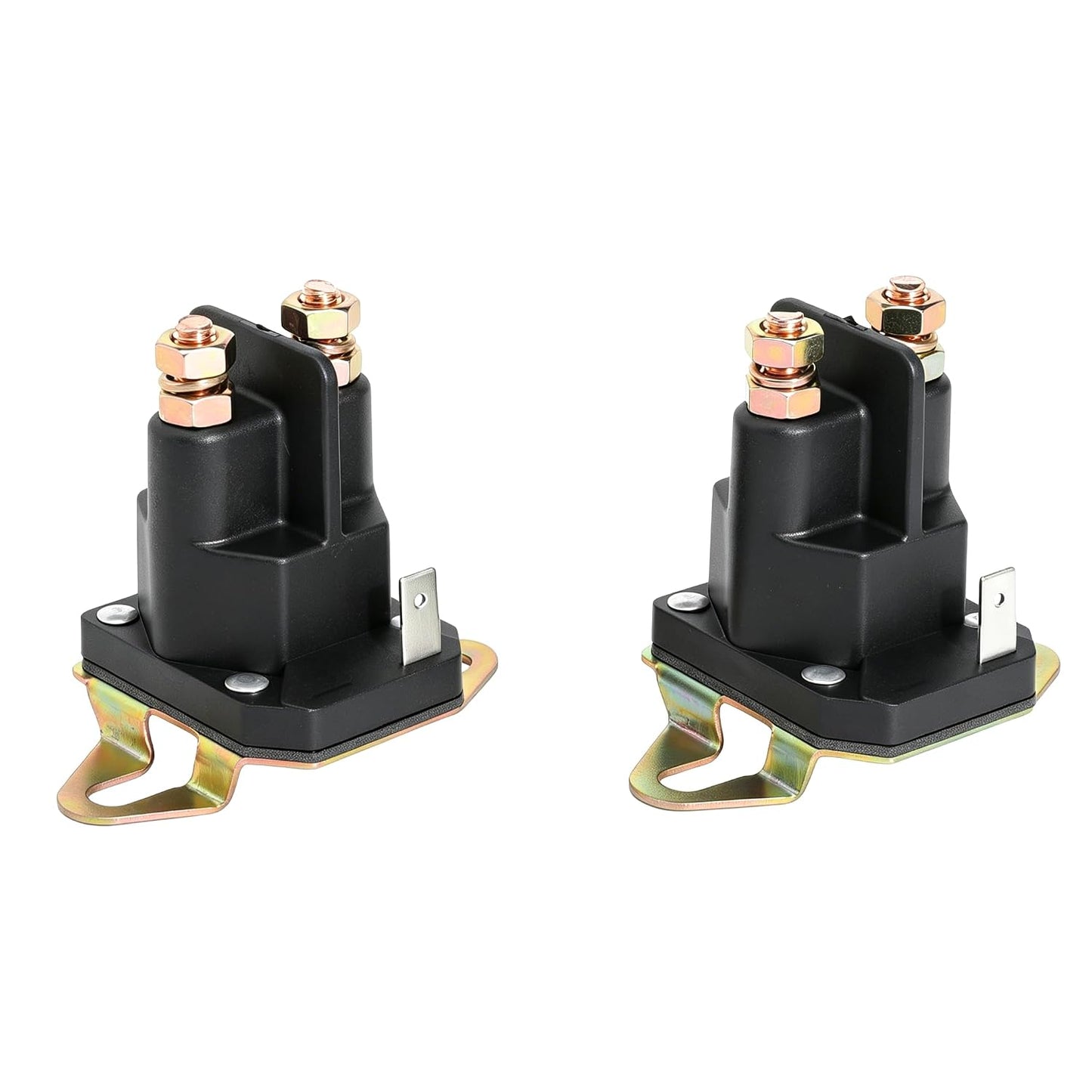 435-700 Starter Solenoid for Hus-qvarna 539101714 for Trom-Betta 812-1221-211 854-1221-210 Most Riders & Zero Turn Lawn Mowers Starter Solenoid 3 Terminal 12V Replace 93265-9 93265WR 93265-WR