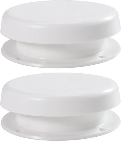 RV Roof Mushroom Vent, Mushroom Plumbing Vent for Keystone 5th Wheel RVs Travel Trailers, Universal Screw-In Style with Water Guard, 1pcs