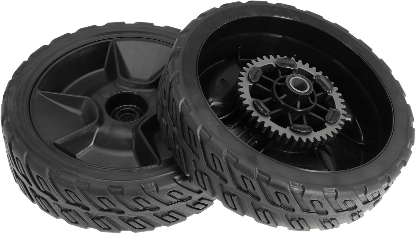 Mower Rear Drive Wheels for Honda HRN216 HRN216 VKA, HRN216 VKAA, HRN216 VLA, HRN216 VLAA Walk Behind Lawn Mower Replace 42710-VR8-N00ZA