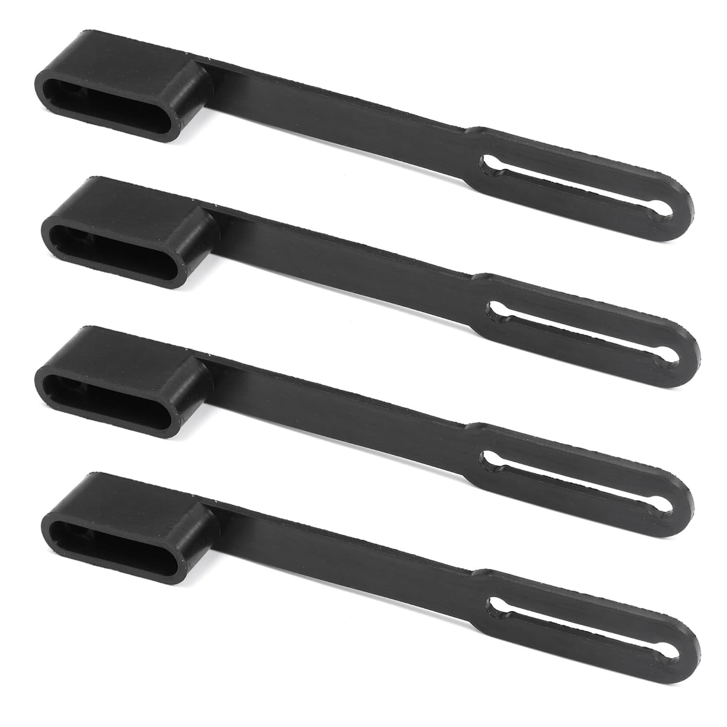 4 Pin Flat Wiring Harness Connector Dust Cover for Curt Trailer Replace 58345 58200 (Pack of 8)