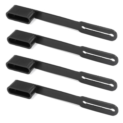 4 Pin Flat Wiring Harness Connector Dust Cover for Curt Trailer Replace 58345 58200 (Pack of 8)