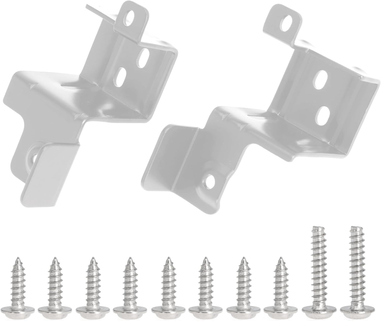 24 Inch Stacking Kit for GE GFA24KITL Washer Dryer Stack Bracket for 24" Front Load Laundry (Set of 1, Black)