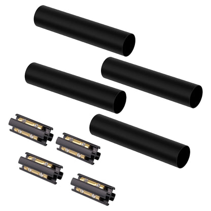 Underground Wire Splice Kit Suit for 14/3 to 8/3 Direct Burial UF Electrical Cable - 600V Max with Heat Shrink Tube and Connector, 3 Set
