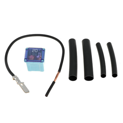 EL3Z-14293-A Fuel Pump Fuse Relocation Terminal Kit with 2 extra tubes for Ford F150 3.5 3.7 4.6 5.0 6.2 V6 V8 2009-2014 09 10 11 12 13 14 Replaces 926-034 EL3Z14293A 926034
