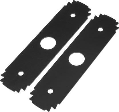 8 Inch Edger Steel Serrated Blade Replace AC04215 Reversible Heavy Duty Hardened Steel Edger Blade for Ryobi for Edgers UT50500 UT15518 RY15518 RYEDG11 P2310 P2300B 1" Center Hole (2)