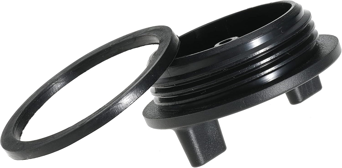 Fuel Deck Fill Cap Replaces 0126DP0BLK for Perko 1313 and 1314 Series for Seachoice 32011 for Ranger Brass Non-Locking Cap