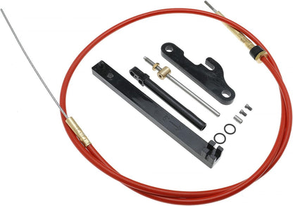 987661 Lower Shift Cable Assembly for OMC Cobra Sterndrive Replaces 987661 986654 987498 18-2245 for 1986 1987 1988 1989 1990 1991 1992 1993