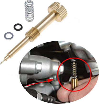 Pro Carb Rebuild Kit Mixture Screw For Harley Big Twin 1990-1999, for Keihin CV CVK Carbs Twin Cam 1999-2006, and for Kawasaki KLM CVK40 CVK36 CVK34 Carburetors